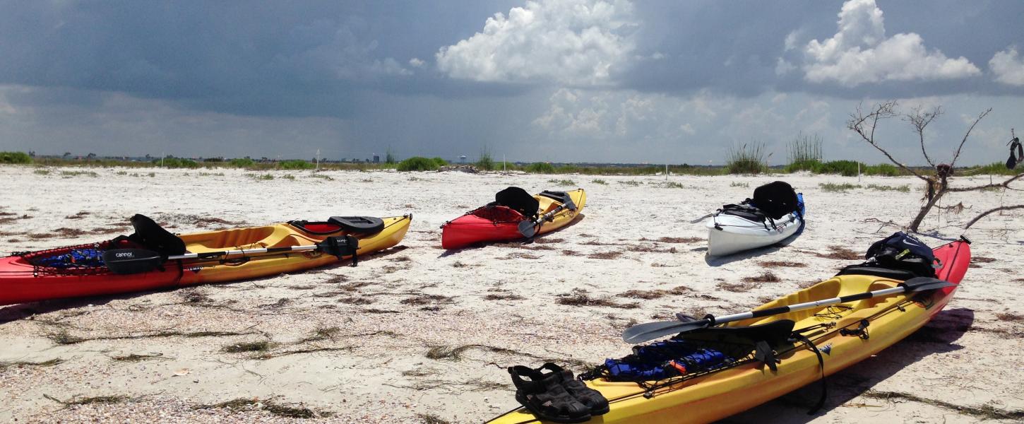 Paddling At Caledesi Island Florida State Parks